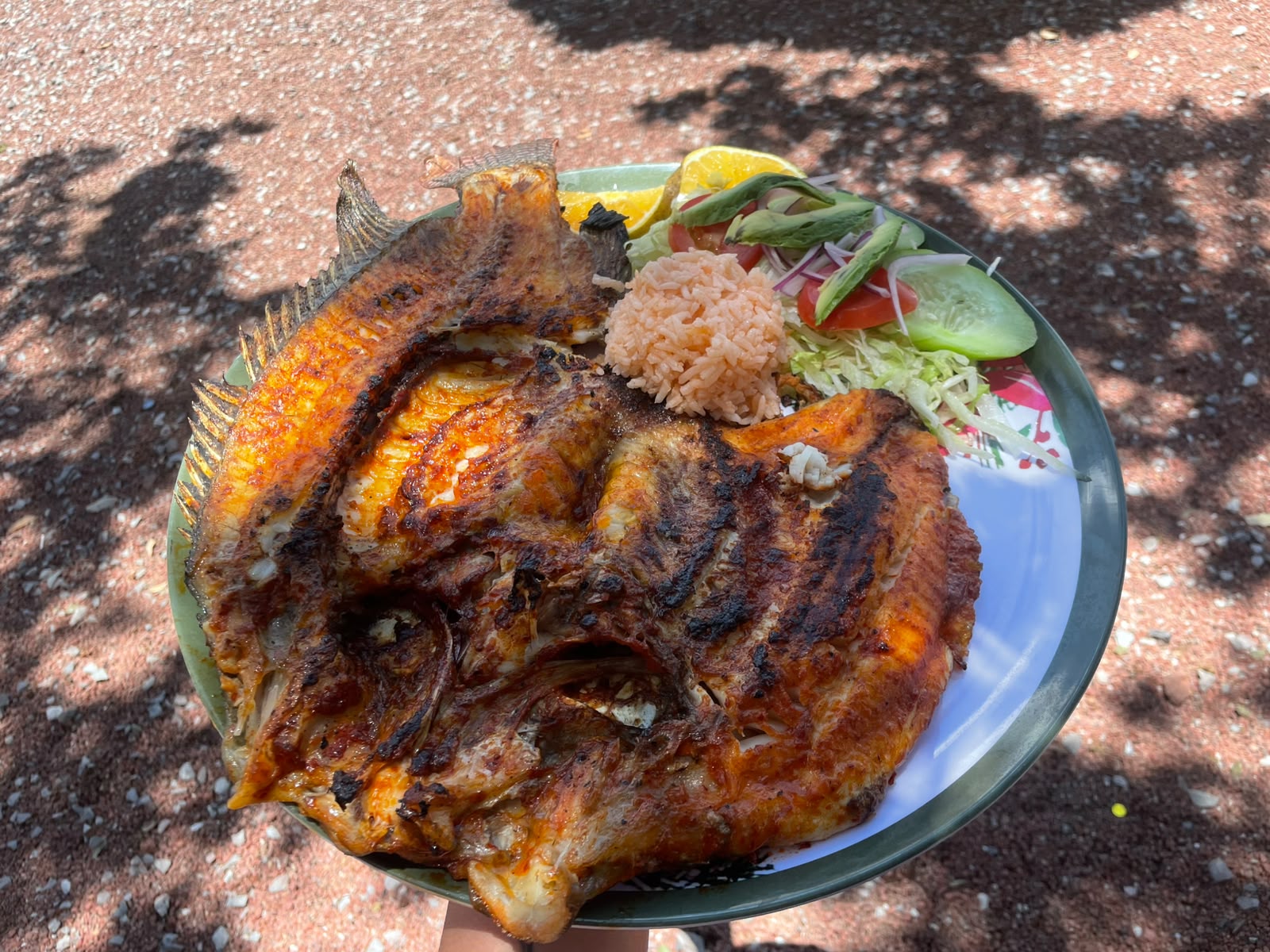 Mojarra Sarandeada
