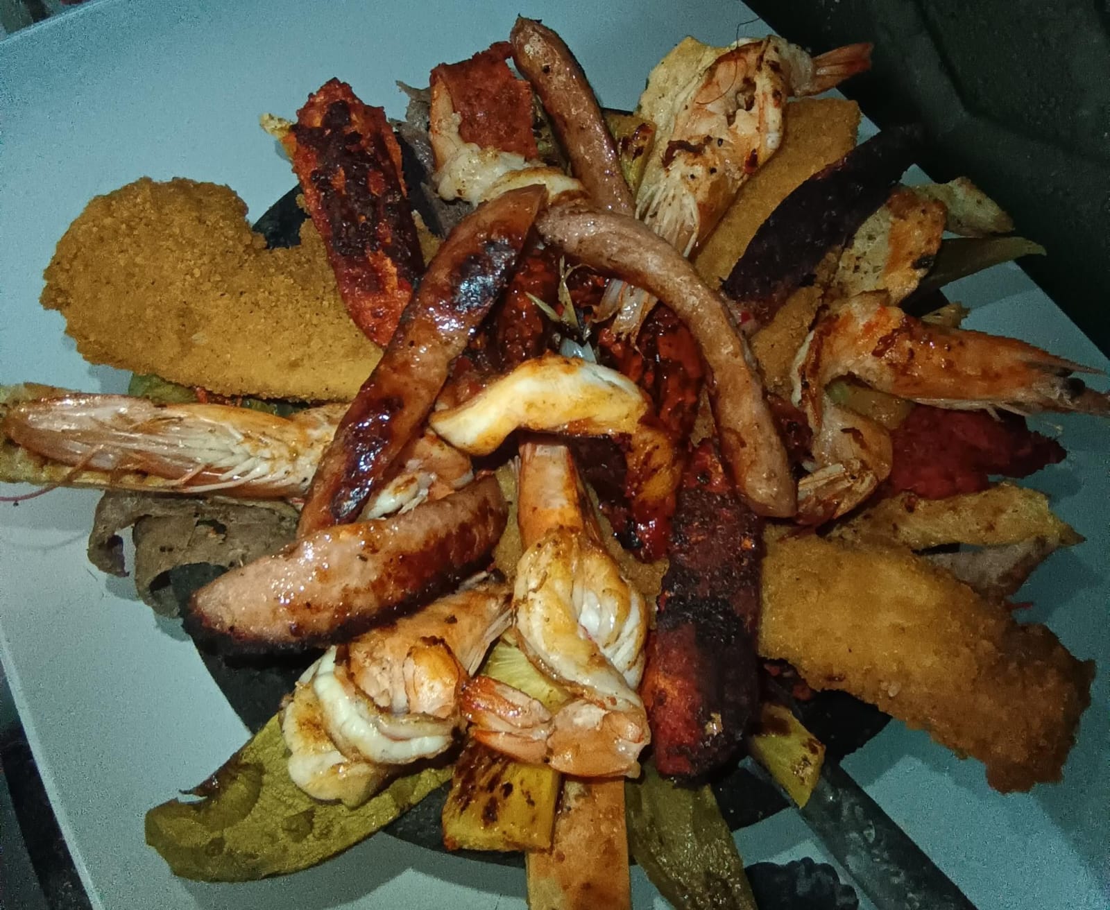 Molcajete mar y tierra